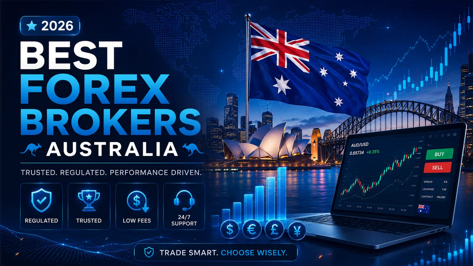 Best Forex Brokers in Australia 2026 — ASIC Regulated