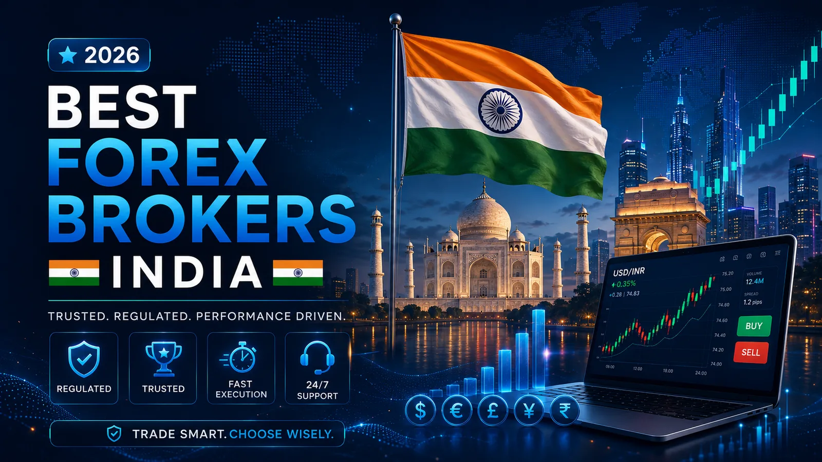 Best Forex Brokers in India 2026 — SEBI & RBI Verified